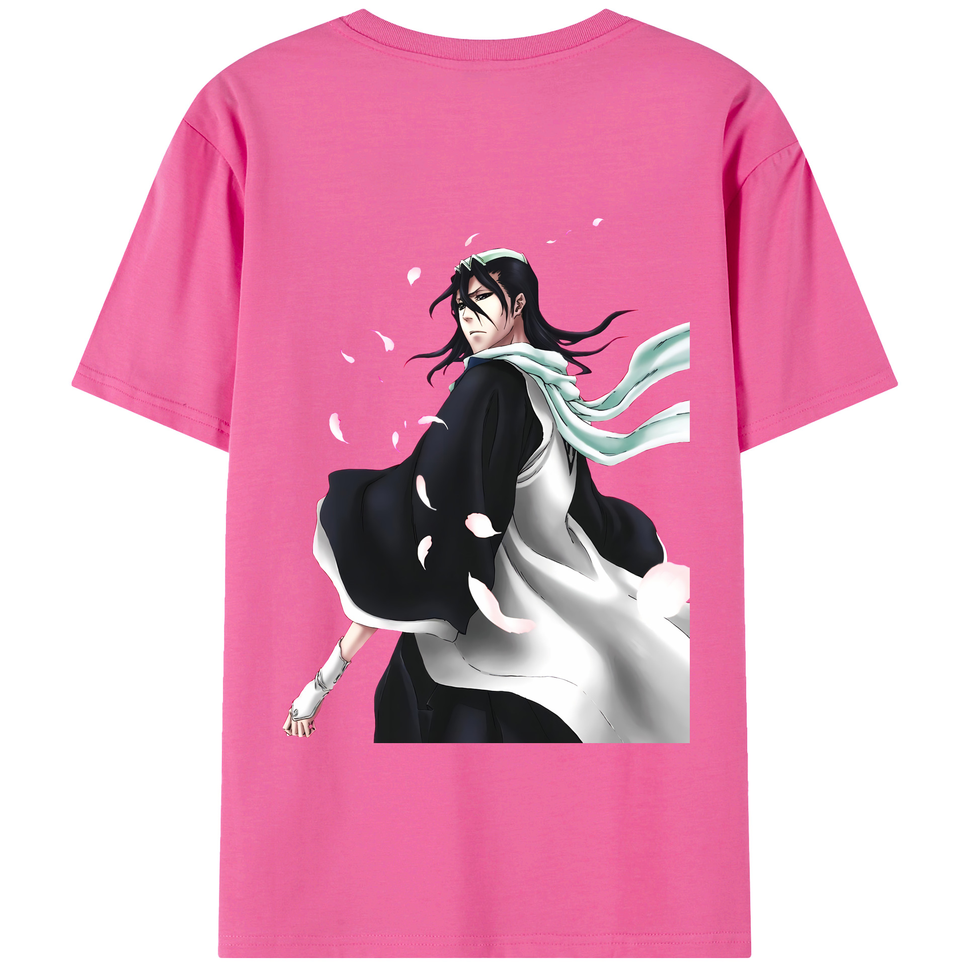 （画像用） ブリーチ くちき びゃくや BLEACH Kuchiki Byakuya レディース半袖Tシャツ(バックプリント)